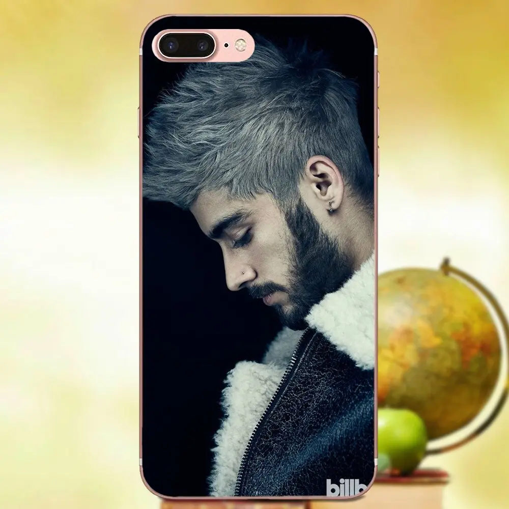 Для Apple iPhone X XS Max XR 4 4S 5 5C 5S SE 6 6S 7 8 Plus Diy Окрашенные красивый парень Зайн Малик |