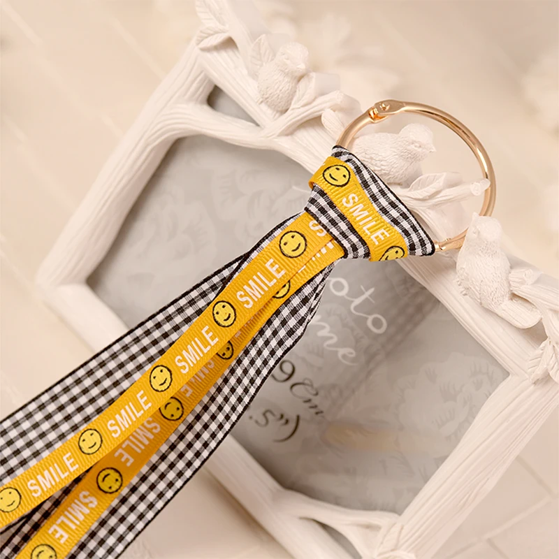 Tidal Wave Ribbon Personality Originality Letter Ins Keychain Pants Decorations Men And Women Backpack Pendants FKJ | Дом и сад