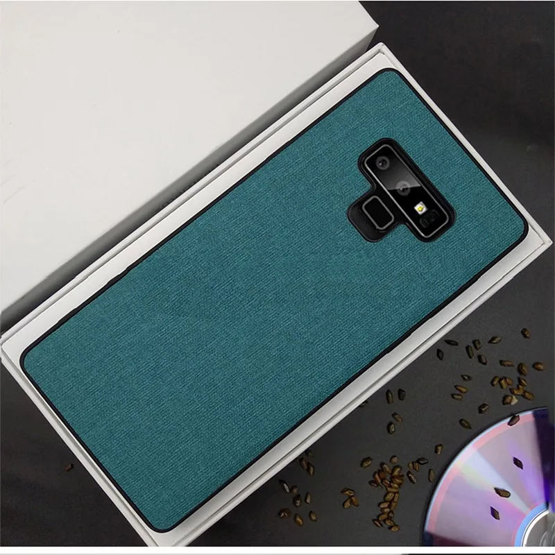 Crouch ткань PU кожаный чехол для samsung s8 s9 plus люкс Ретро телефона Примечание 8 9 мягкая