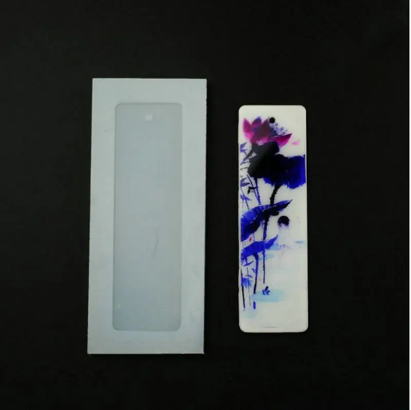 Новая пустая Большая маленькая прямоугольная вкладка силиконовая форма и