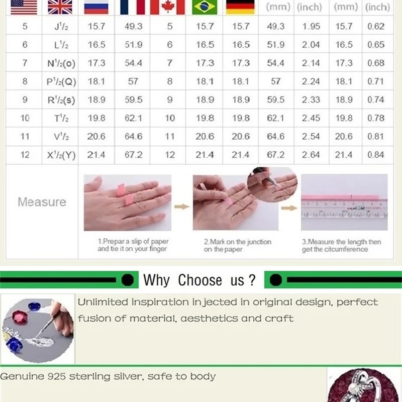 Универсальный флиппинг кольца сердце для женщин ювелирные изделия в популярном стерлингового серебра 925 пробы с двумя линиями прозрачные камни FLR169