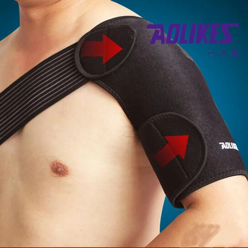 Дышащая защита на спине плечо спортивная травма плечи артрит поддержка