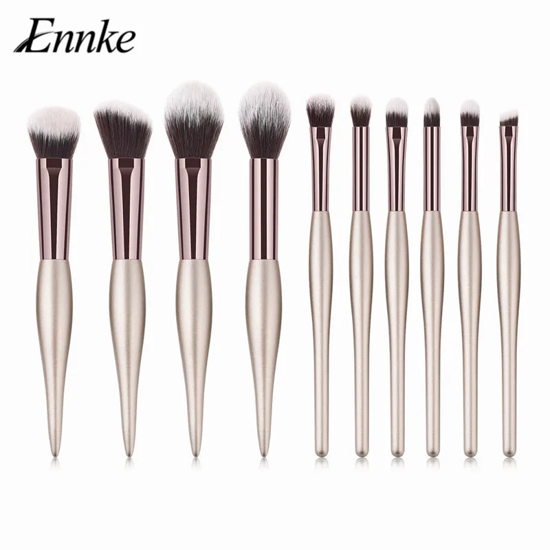 

Набор кистей для макияжа ENNKE, 10 шт., кисти для пудры, базы, губ, глаз