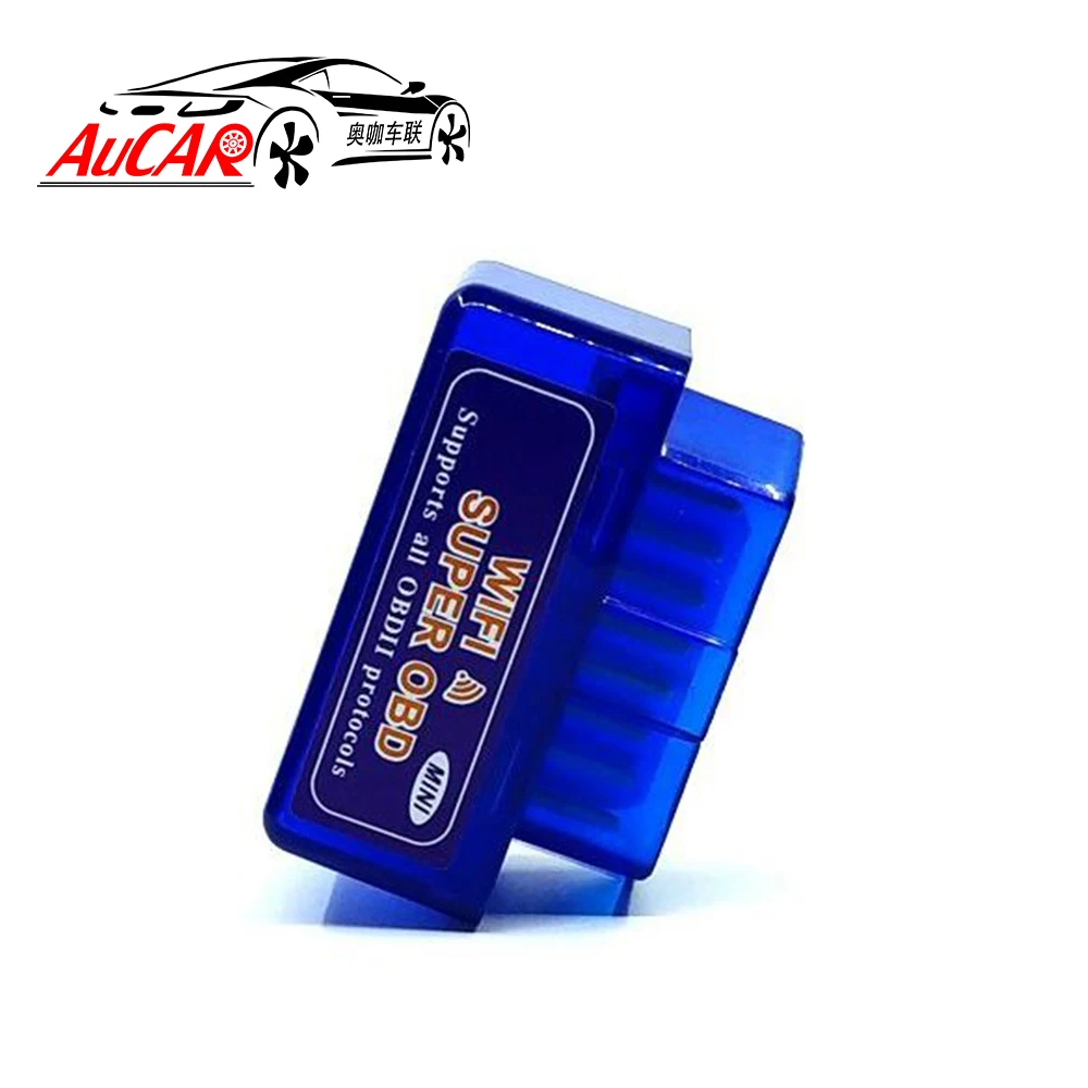 AuCAR Mini Elm327 Wifi OBD2 OBDII адаптер ELM 327 Obd 2 Автомобильный сканер кодов для IOS Iphone ELM327 V1.5