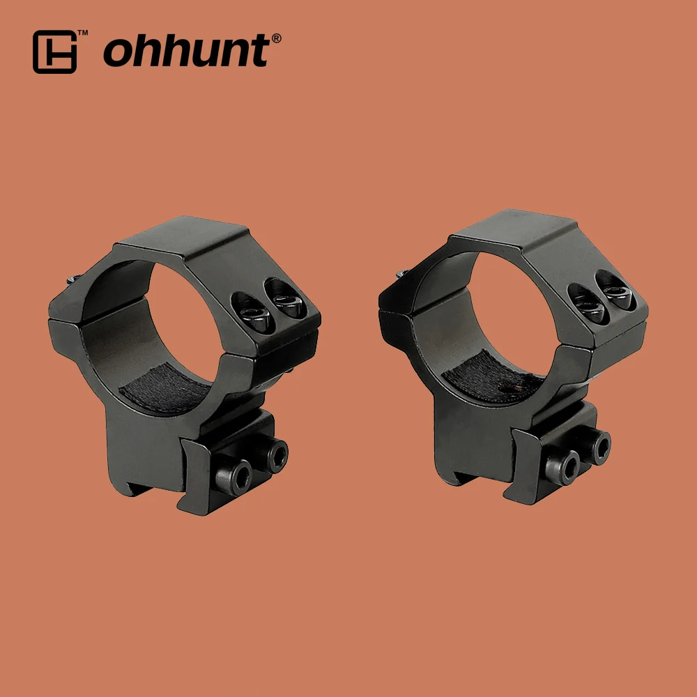 Ohhunt 2 шт. 30 мм охотничий прицел крепление низкий профиль ласточкин хвост кольца. 22