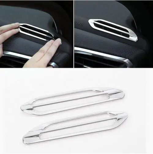 Автомобильные аксессуары LR кондиционер крышка розетки ABS Хромированная Пластина