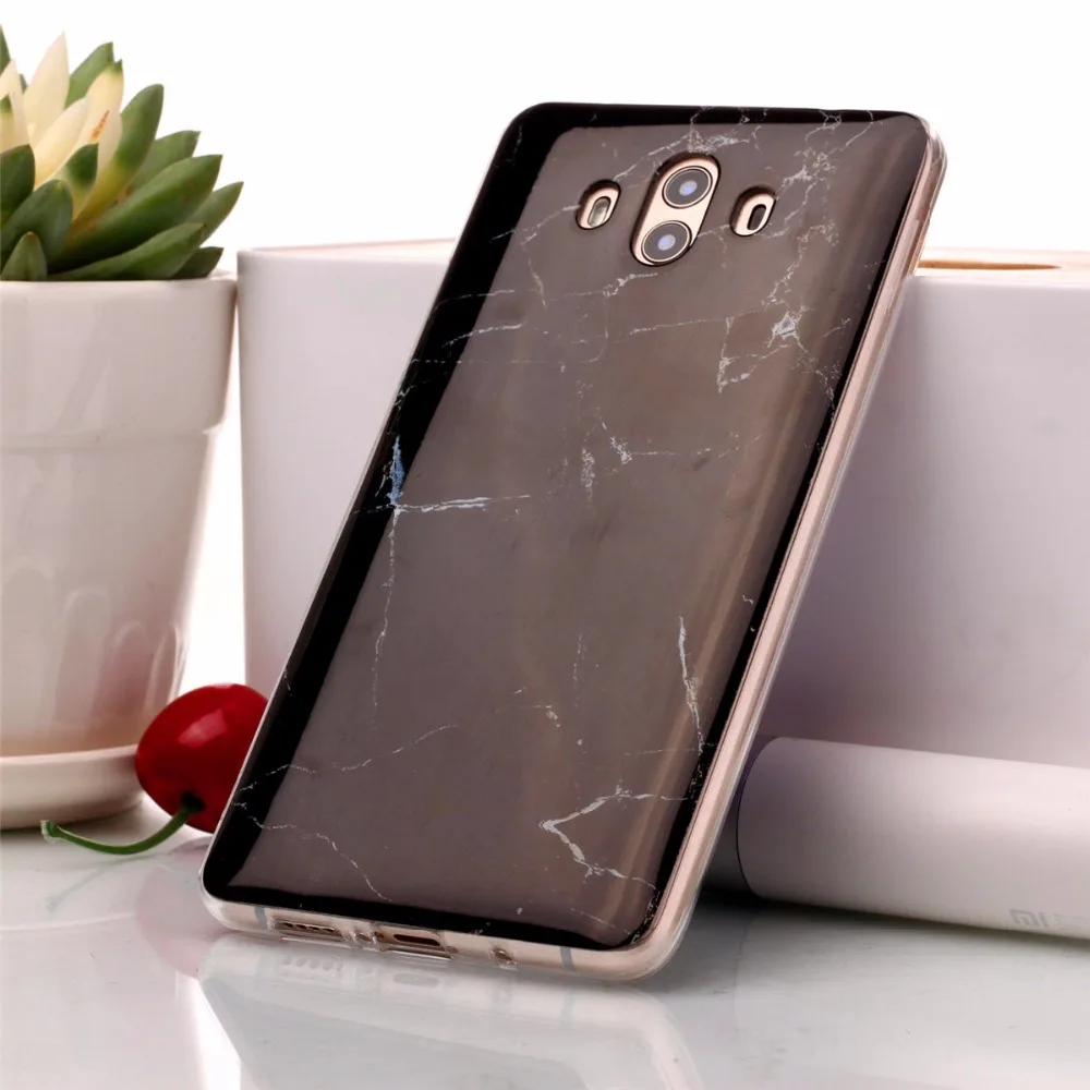 Мраморный чехол из ТПУ для Huawei Mate 10 Pro Ультратонкий силиконовый телефона Lite/Maimang