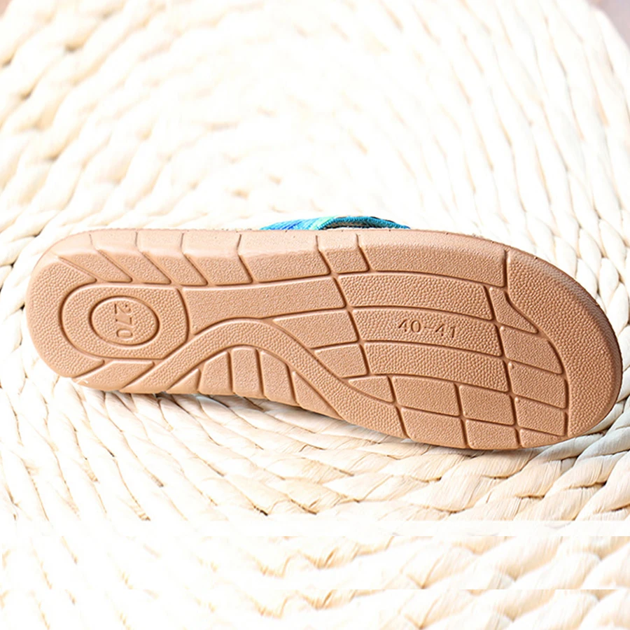 Шлепанцы LCIZRONG женские в богемном стиле пляжные сандалии с цветами Симпатичные