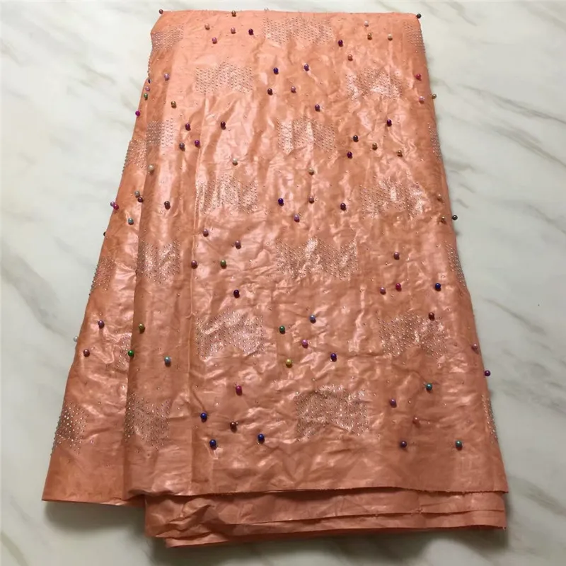Bazin riche getzner 2019 бусины камень Горячая Распродажа африканская ткань bazin brode черная