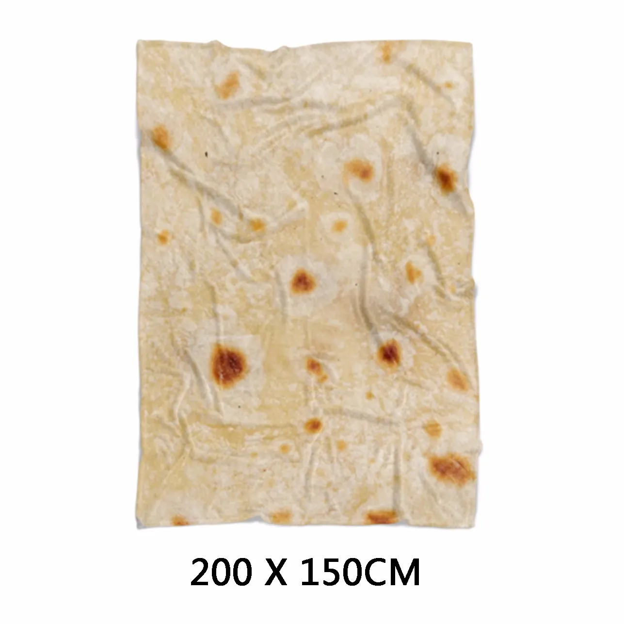 Лучшие продажи 2019 Флисовое одеяло Tortilla Burrito мягкое домашнее украшение