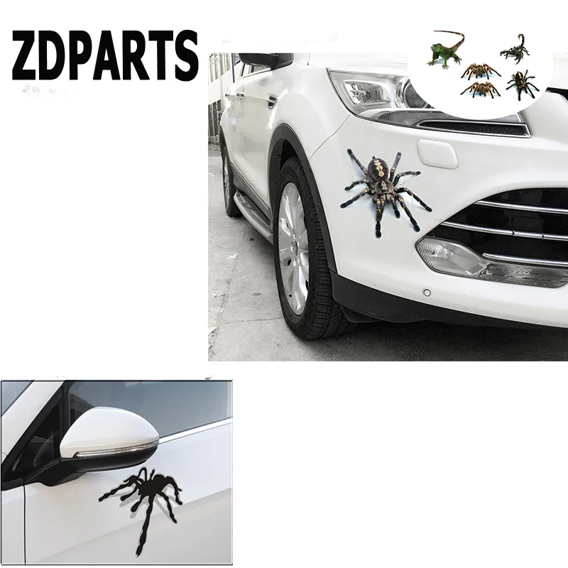 ZDPARTS 3D автомобиля эмблема &quotПаук&quot Грузовик Мотор наклейки окна Крышка для Skoda