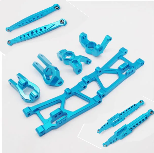 

WLtoys K949 10428-A 10428-B 10428-C Rc Запчасти для автомобиля, металлические аксессуары для обновления, поворотный рычаг, задний осевой стержень, C, рулевое сиденье