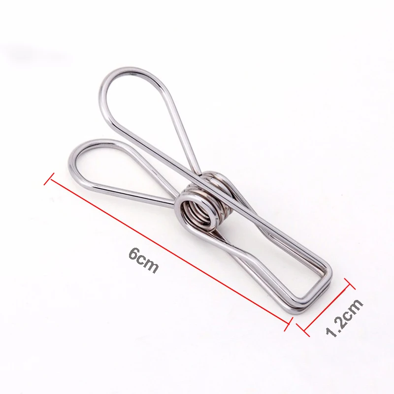 5 шт. прищепки из нержавеющей стали одежда Peg для одежды домашняя нижнее белье в
