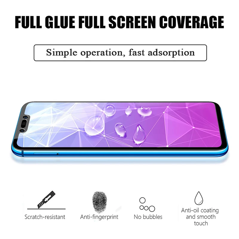 Защитное стекло на для huawei nova 3 3i 2 2i s plus s2 i2 i3 защита экрана 9 h huawey tempered glas пленка