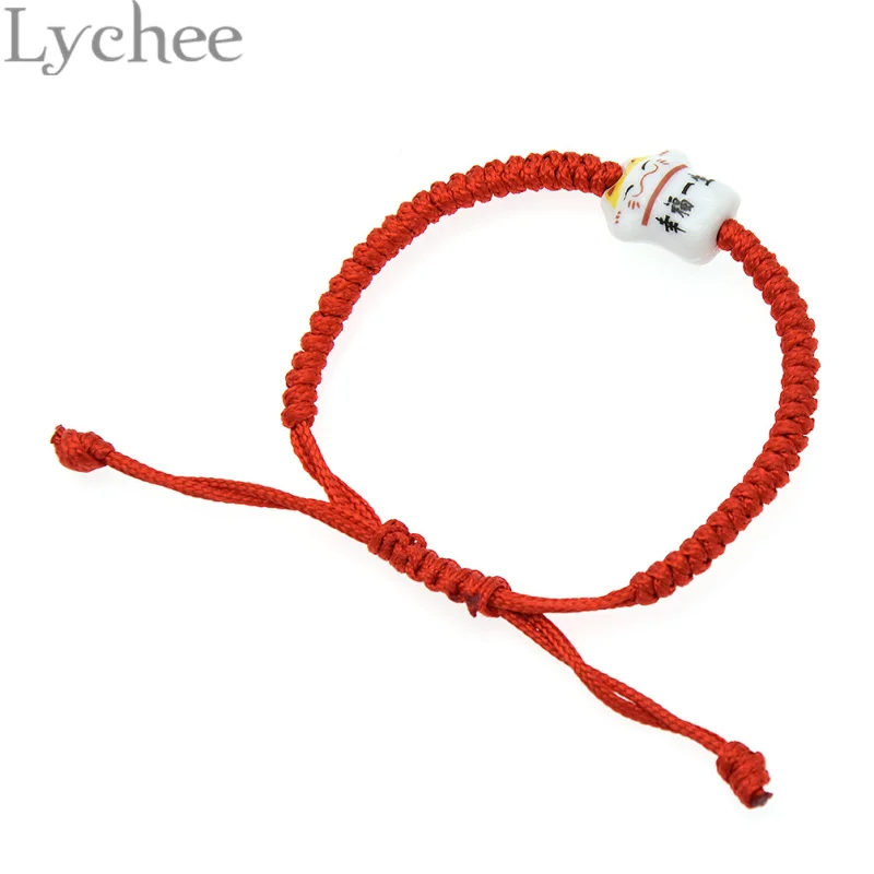 Lychee 1 шт мужчины женщины унисекс китайский стиль керамическая Фортуна кошка