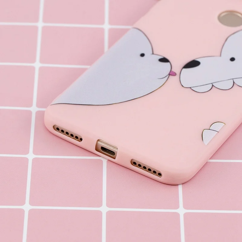 3D Pet Toys Cartoon Case For Xiaomi Redmi Note 5A Prime Slim Silicone Cases Cover |