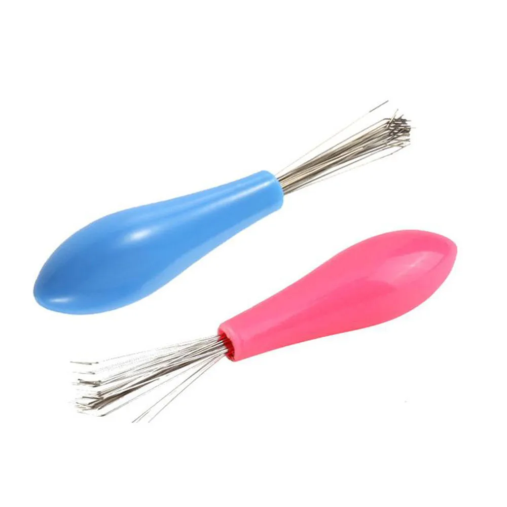 

New Hair Brush Comb Cleaner Embedded Tool Plastic Cleaning Removable Handle Home Accessories Cleaner 2019