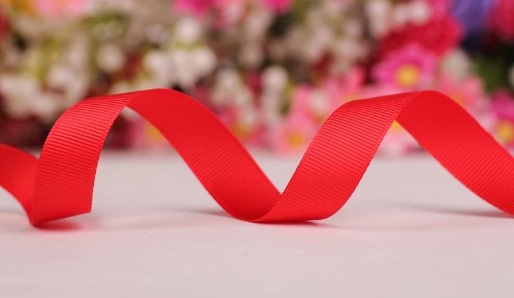 Сплошной цвет 5/8 &quot16 мм Grosgrain ленты Fita de gorgorgorao оптовая продажа волос 100Y/рулон | Дом