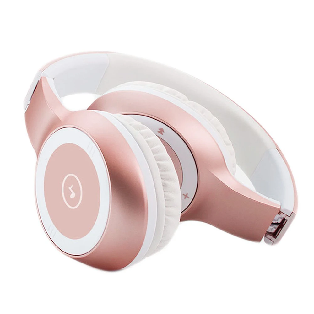Беспроводные наушники через ухо Hi-Fi стерео музыка Bluetooth гарнитура складные для
