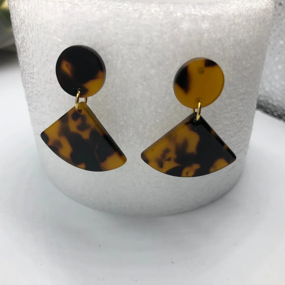 2019 Новые Модные леопардовые зернистые многоцветные большие веерообразные