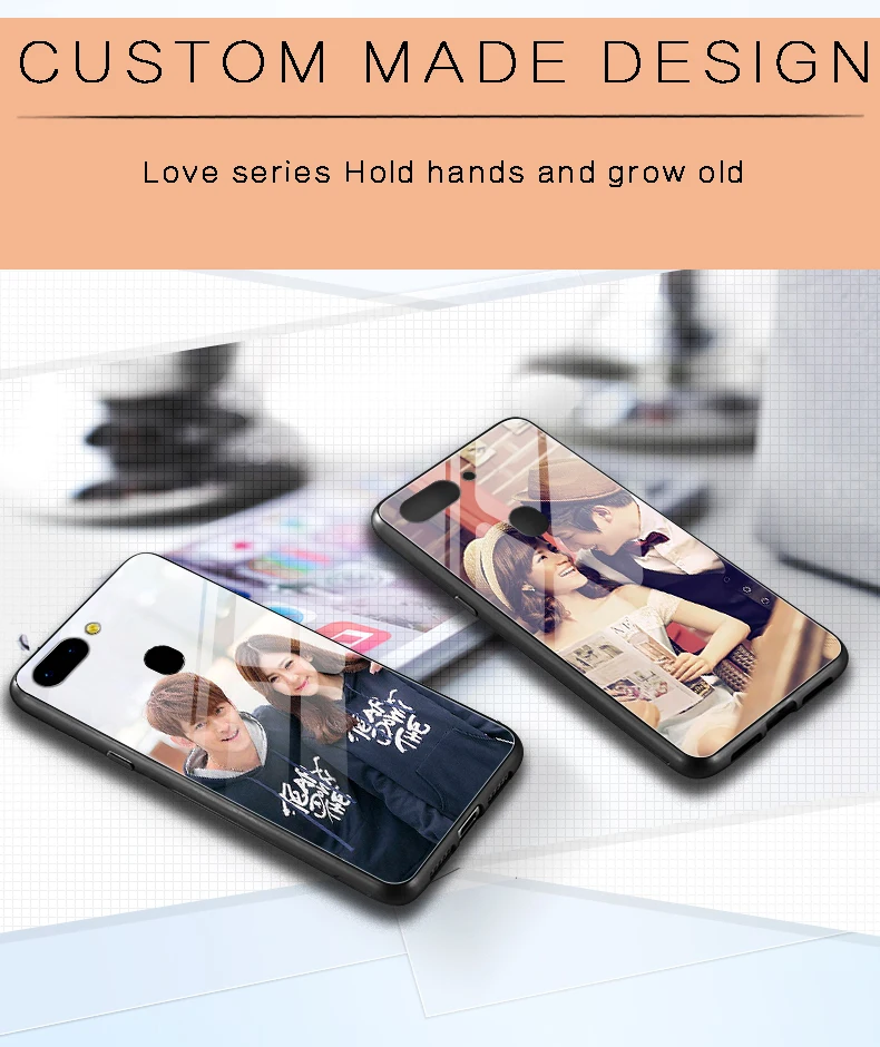 Дизайнерский чехол на заказ для huawei mate 10 Lite 20 Pro 20X Y5 Y6 Y7 Prime P9 P10 Plus Чехол DIY чехол из закаленного стекла