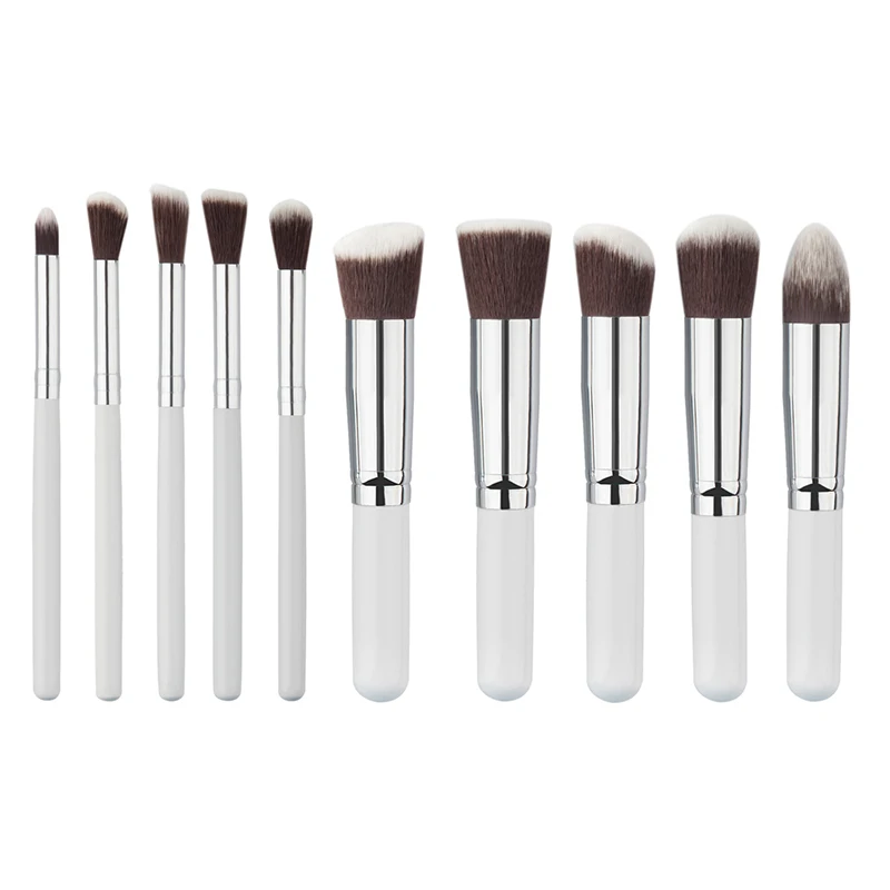 Прямая поставка 10 шт. мини косметический инструмент для макияжа набор кистей