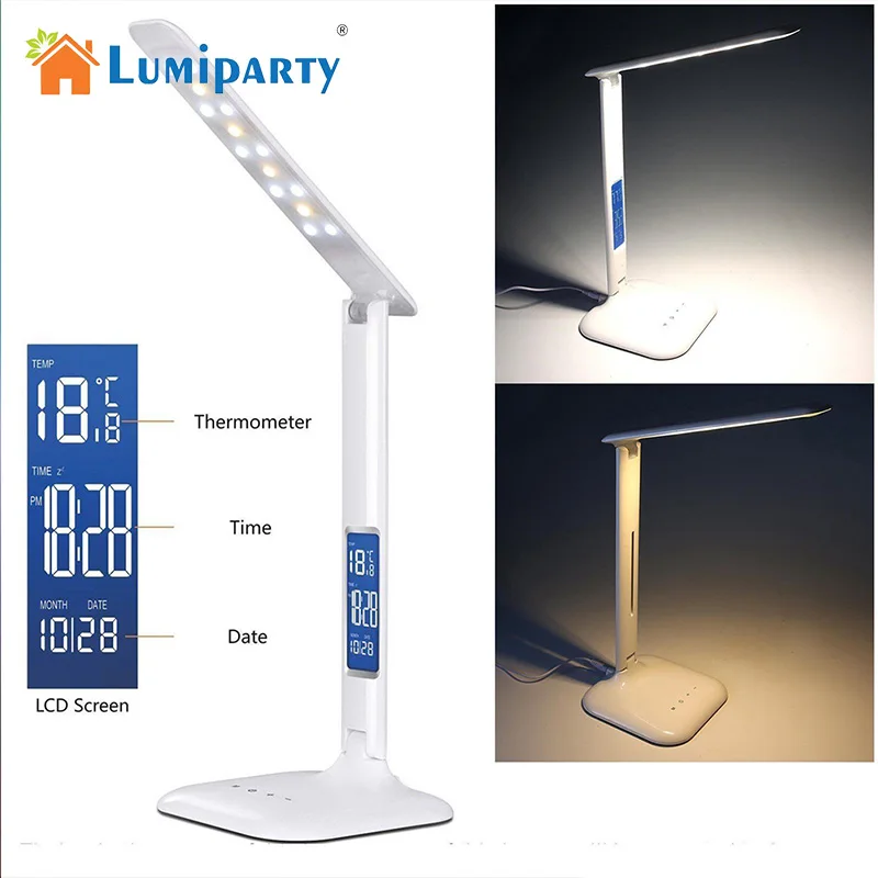 LumiParty креативный складной светодиодный Настольный светильник с регулируемой
