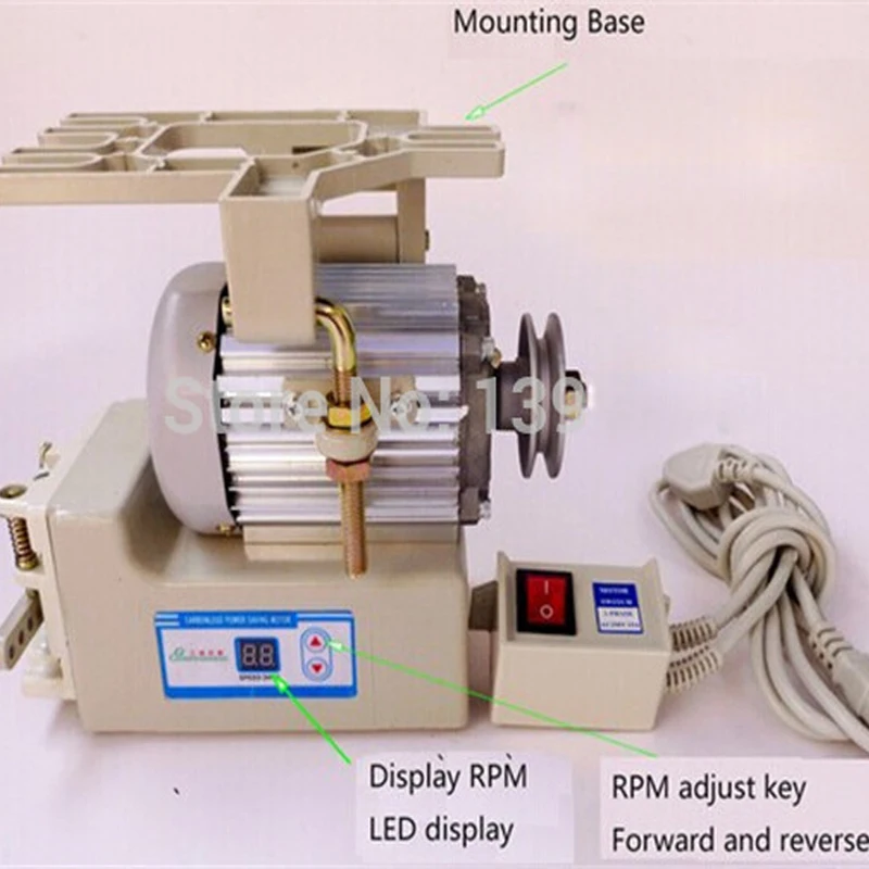 

1pc Industrial Sewing Machine Energy Saving Motor, Sewing Machines Servo Motor JM9140-C