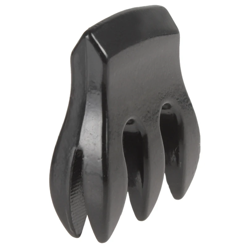 Высококачественные Аксессуары для скрипки 3 зубца Металлическая черная скрипка