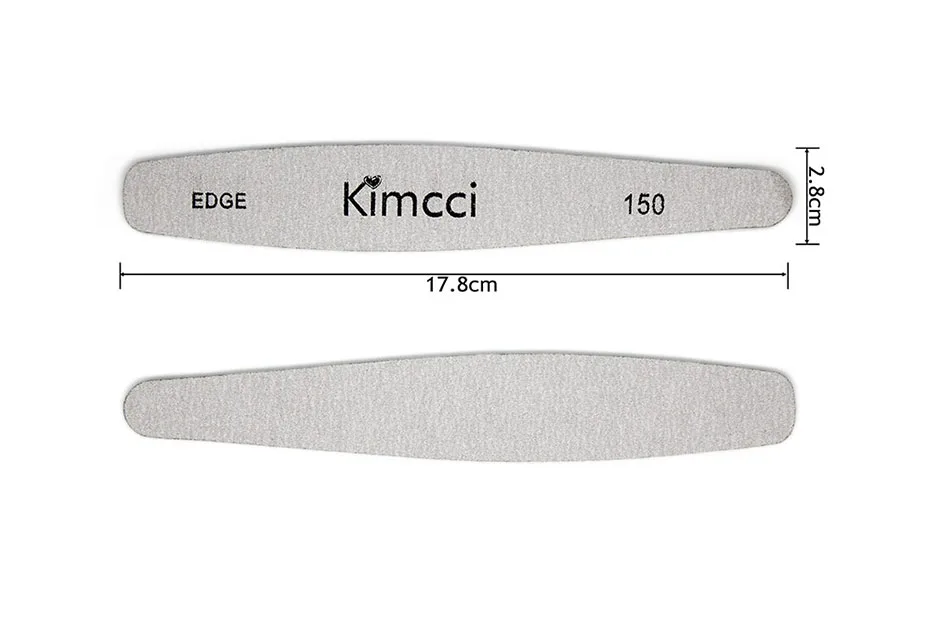 Kimcci 25 шт./лот Лидер продаж одежда высшего качества пилки для маникюра Инструменты Набор шлифовальных Конструкторы тонкий буфера край 150 дизайн