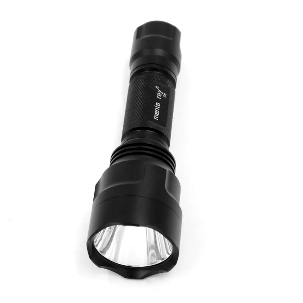 Суперяркий Светодиодный Фонарик C8 CREE Hi V3 10 Вт 10x7135 а 1 режим работы крепление