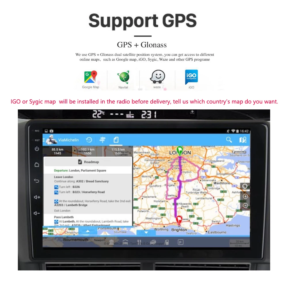 

9 "IPS 1 Din Android 9,0 PX6 4G + 64G Hyundai IX45 2013 2014 2015 64 MP3 HDMI