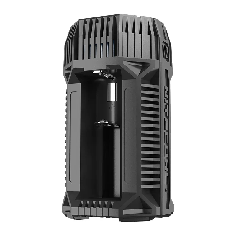 2-канальное автомобильное быстрое зарядное устройство NITECORE V2 6A с адаптером