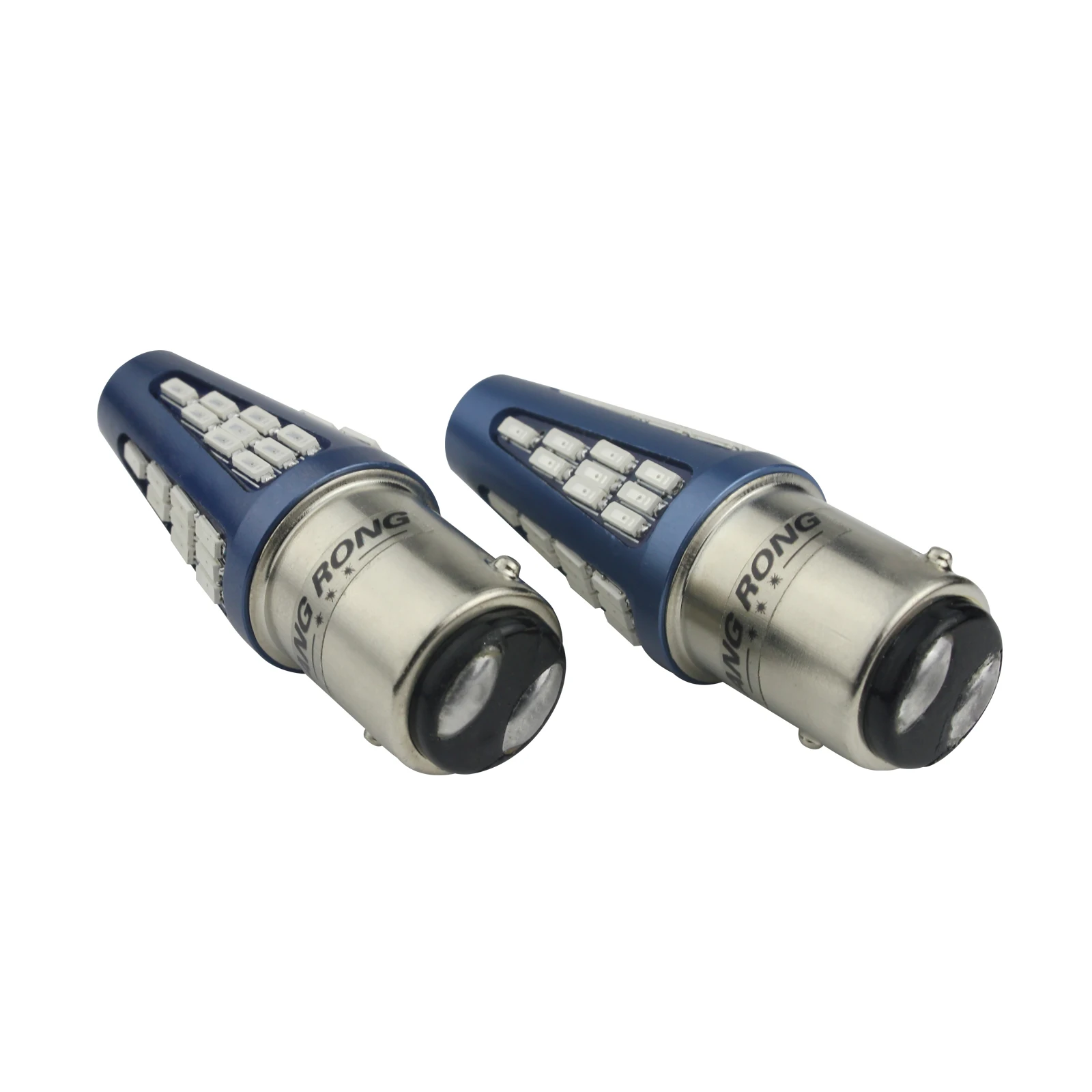 ANGRONG 2x красная 380 P21/5W 1157 BAY15d байонетный свет 48SMD светодиодный ная лампа 5W задний