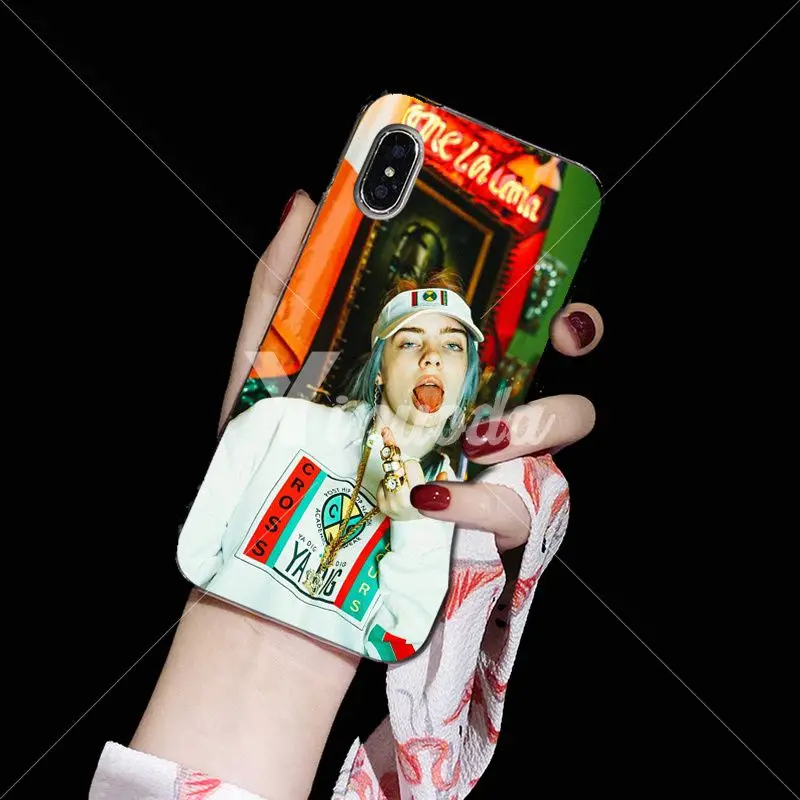 A13 Yinuoda Billie Eilish 13 девушка клиент высокое качество чехол для телефона для Apple iPhone 8 7 6 6S Plus X XS MAX 5 5S SE XR Чехол для мобильного телефона s - Цвет: A13