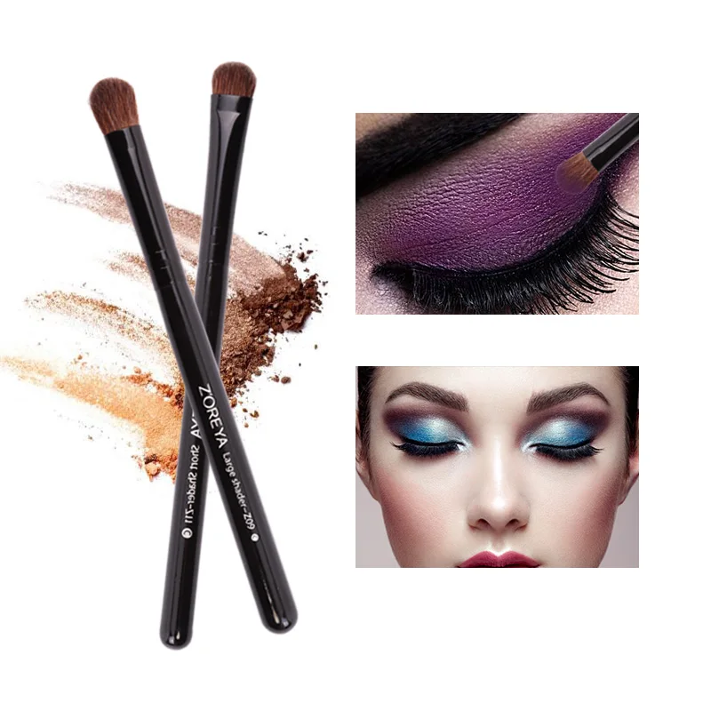 Набор серых кисточек для макияжа с конским волосом ZOREYA набор хранения теней век