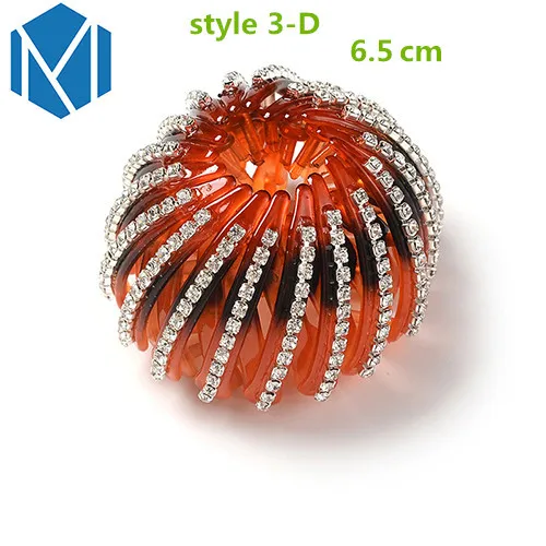 style 3-D M MISM жемчужные стразы, цветные бутоны для волос, заколки для волос, заколки для волос, аксессуары и клипсы для волос для женщин и девушек, ободок - Цвет: style 3-D