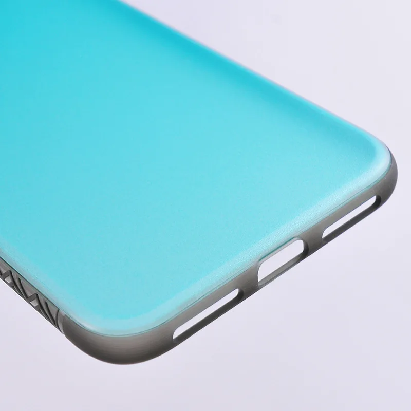 Скраб мобильный чехол для IPhone 6 7 8 Plus фруктовый цвет полупрозрачный Ультратонкий X