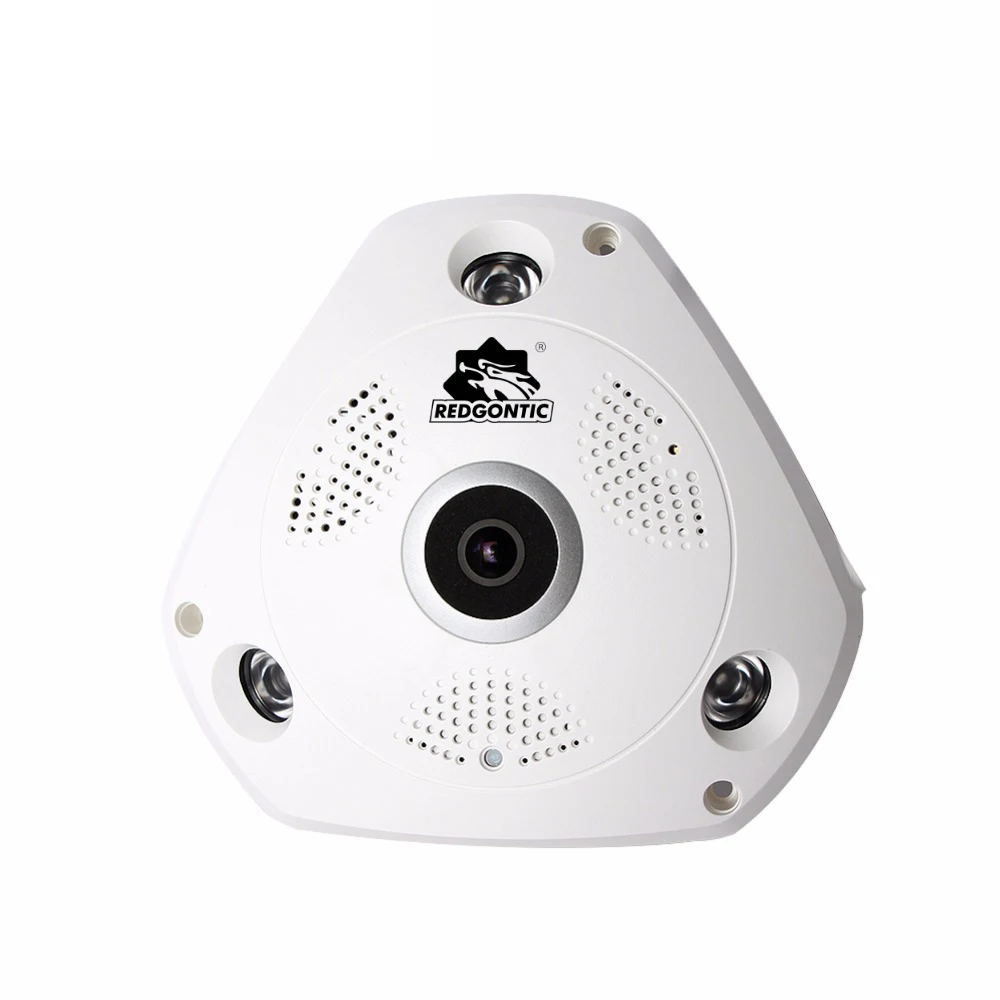 IP камера HD Wi Fi 360 видеокамера для панорамной 1.3MP типа рыбий глаз ИП наблюдения
