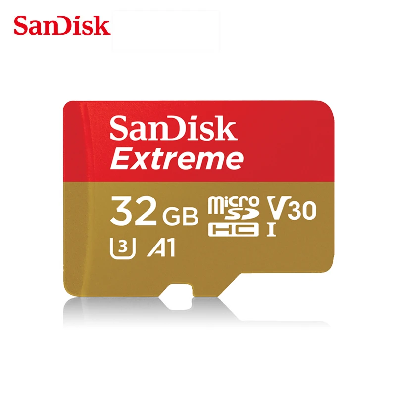 

Карта памяти SanDisk Micro SD, 32 ГБ, класс 10, 100 МБ/с./с, 32 ГБ