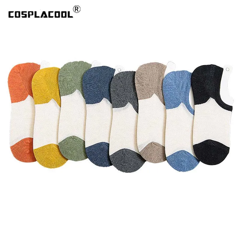 Носки [COSPLACOOL] женские хлопковые в Корейском стиле летние Нескользящие невидимые