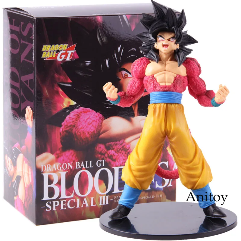 Dragon Ball GT кровь сайянов специальный III Сон Гоку Супер Саян 4 фигурки Сон Гоку SS4 ПВХ Коллекционная модель игрушки