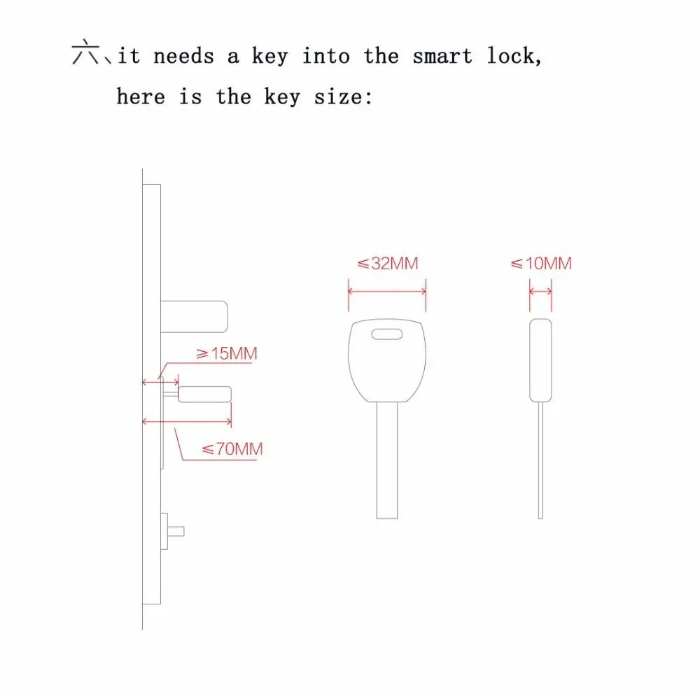 Обновление английской версии приложения) xiaomi Mijia Sherlock S2 Smart stick lock, добавить отпечаток пальца/пароль диск для xiaomi smart home kit