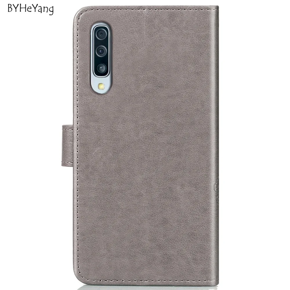 Чехол бумажник для Samsung Galaxy A50 чехол из искусственной кожи с подставкой A 50 2019 A505