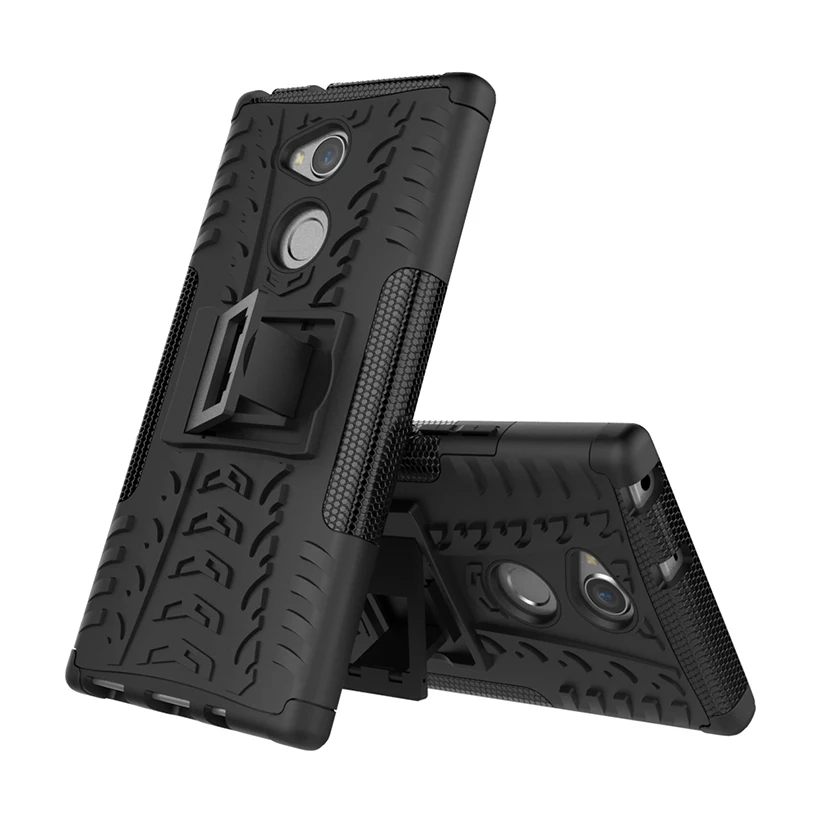 ПК ТПУ 2 в одном случае для Sony XA2 Plus крышка Xperia XZ3 XZ2 Премиум Compact Ультра чехол L2 L1 XZ1 X