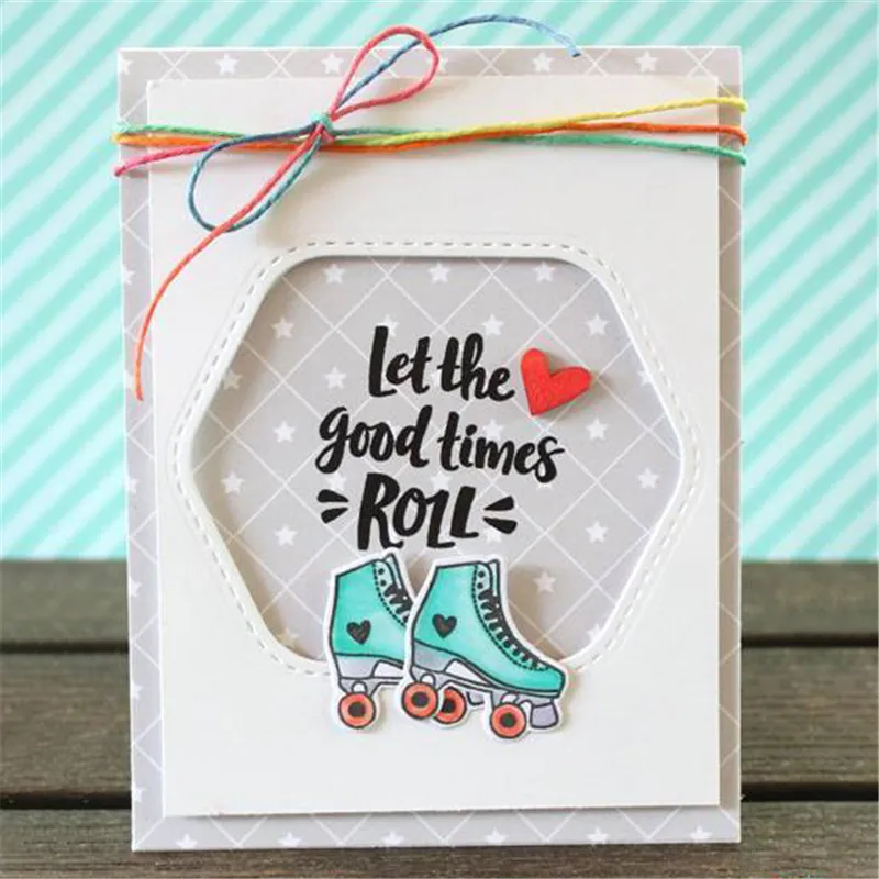 GJCrafts Hello& Thanks буквы штампы металлические Вырубные штампы новые ремесленные штампы Скрапбукинг альбом тиснение трафарет вырубной Декор