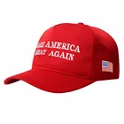 Американская шапка при президенте Трампа, шляпа с принтом сделайте Америку великолепной снова, шляпа Дональда Трампа, Республиканская шляпа, сетчатая шляпа с вышивкой MAGA