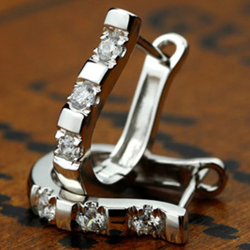 Женские сережки-арфы сережки с серебряным покрытием сережки-шнеки модные