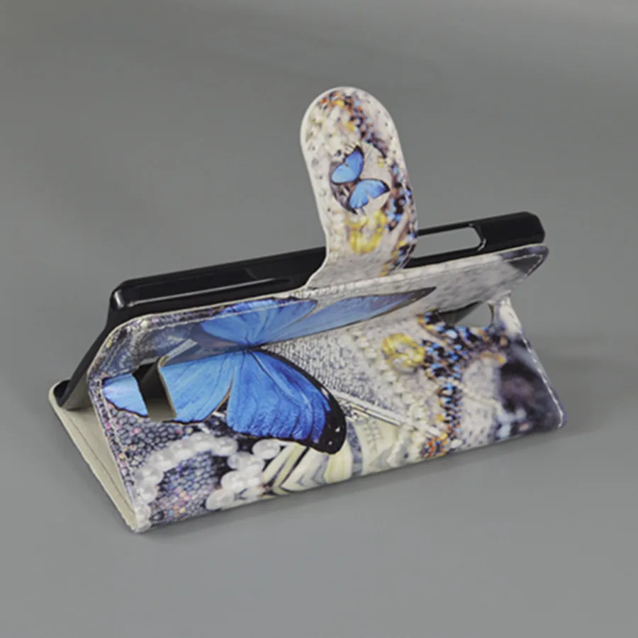 Новый дизайнерский чехол книжка с бабочкой и цветочным флагом для Lenovo A2010 A 2010 на