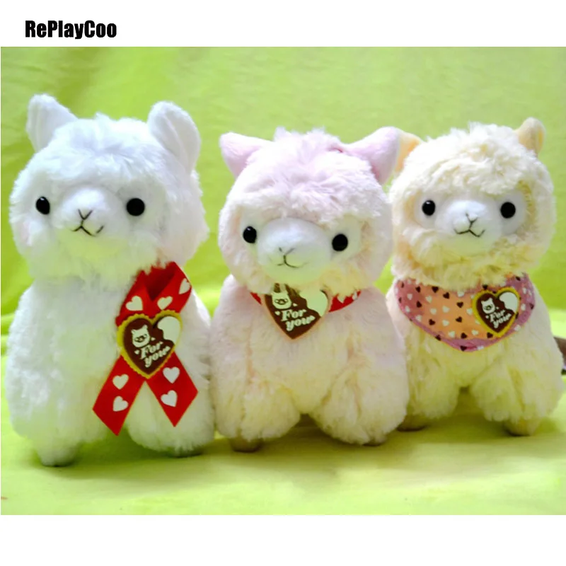12 см/17 см Kawaii Alpaca плюшевая игрушка Alpacasso мягкие набивные животные детские игрушки